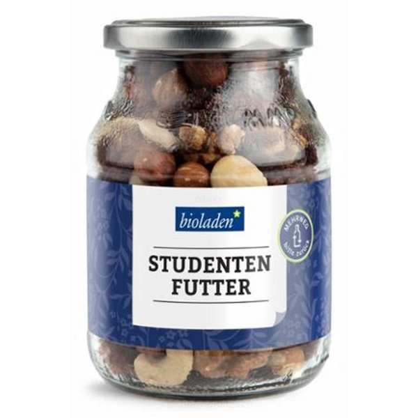 Produktfoto zu Studentenfutter im Pfandglas
