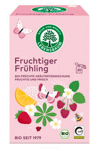 Produktfoto zu Fruchtiger Frühling Tee, im Beutel