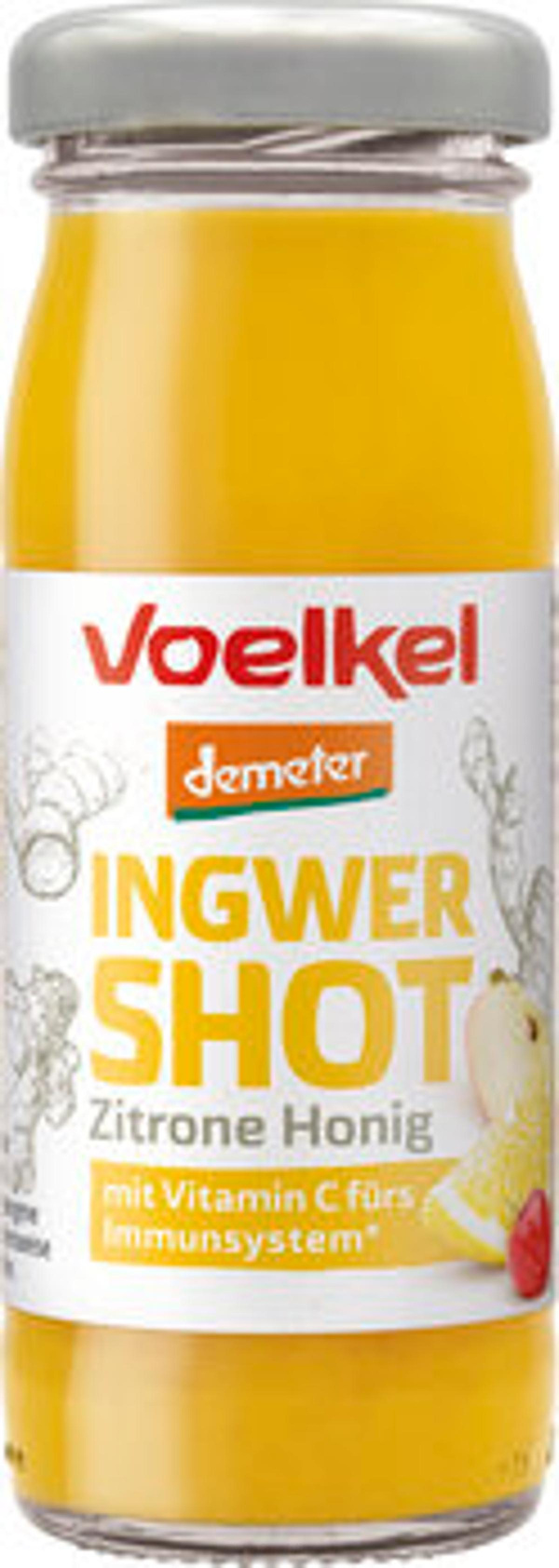 Produktfoto zu Shot Ingwer & Zitrone-Honig