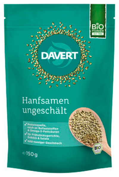 Produktfoto zu Hanfsamen ungeschält