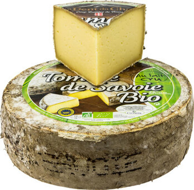 Produktfoto zu Tomme de Savoie - im Natursteinkeller gereifter, fruchtig und aromatisch schmeckender Käse