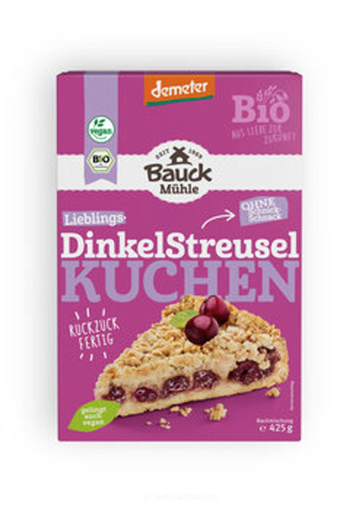Produktfoto zu Streuselkuchen Demeter