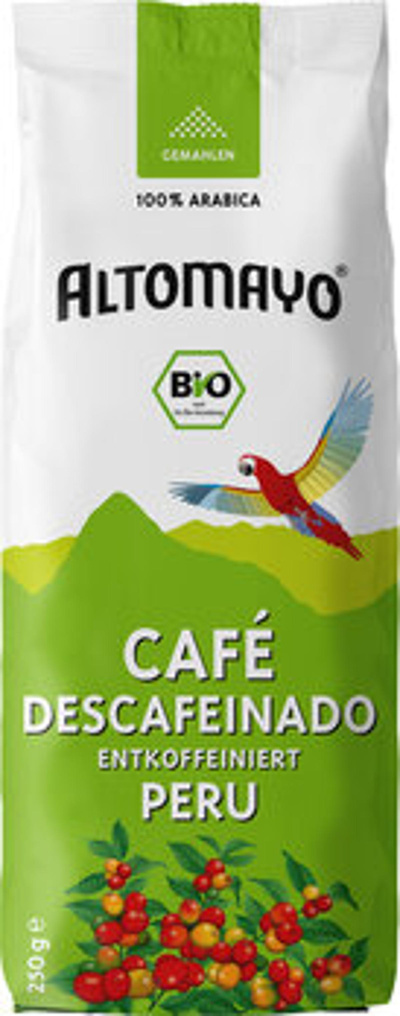 Produktfoto zu Kaffee entkoffeiniert 250g