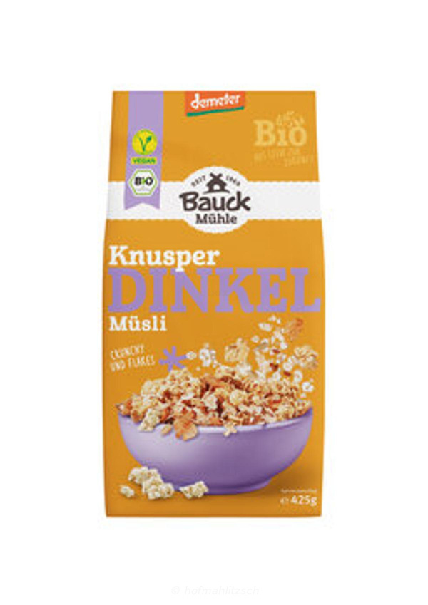 Produktfoto zu Dinkel-Müsli Knusperzart