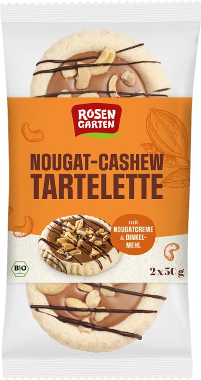 Produktfoto zu Nougat Cashew Tartelette Duo