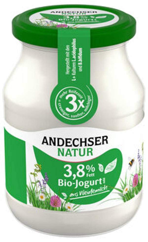 Produktfoto zu Andechser Naturjoghurt
