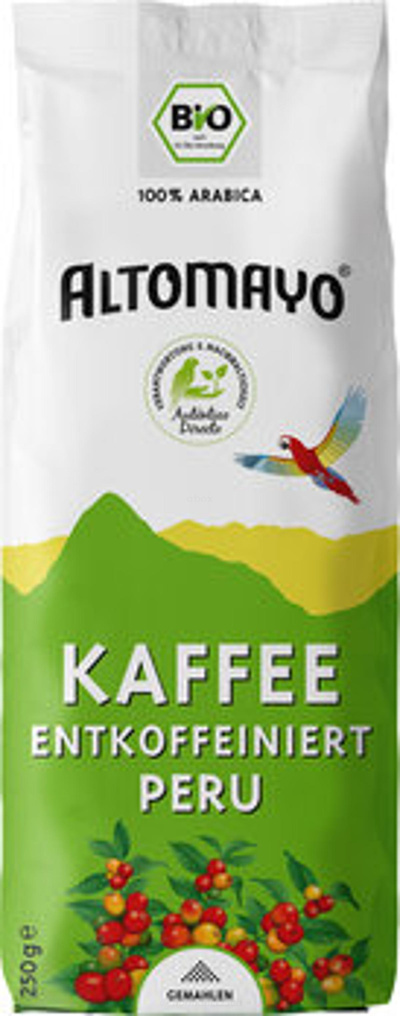 Produktfoto zu Kaffee entkoffeiniert 250g