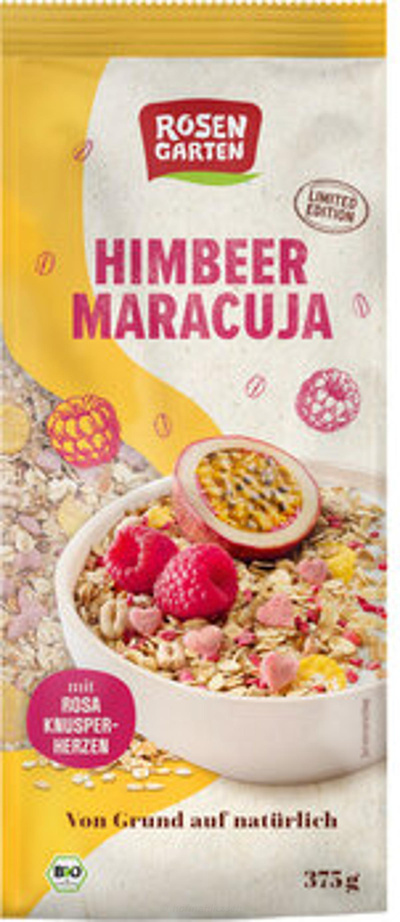Produktfoto zu Himbeer Maracuja Müsli