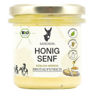 Produktfoto zu Brotaufstrich Honig-Senf