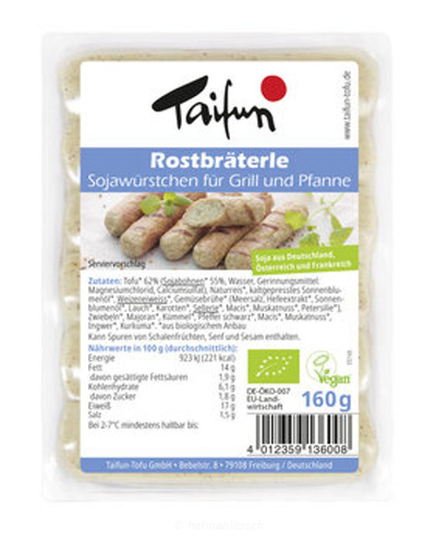 Produktfoto zu Tofu-Rostbräterle