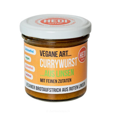 Produktfoto zu Currywurst mit feinen Zutaten