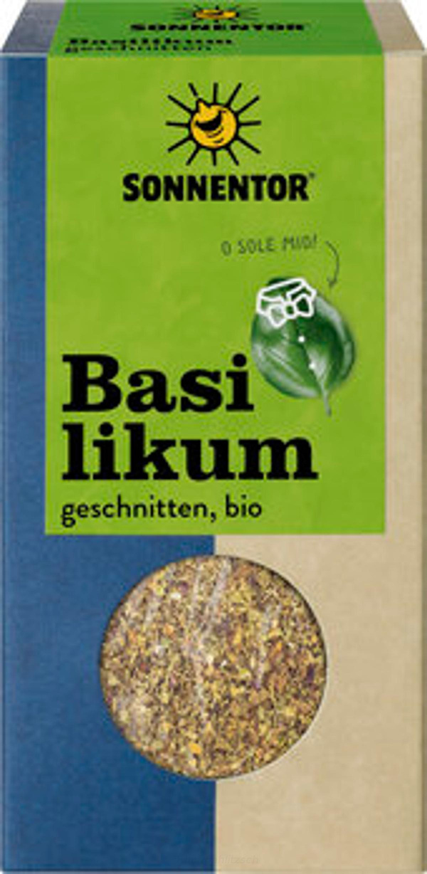 Produktfoto zu Basilikum geschnitten