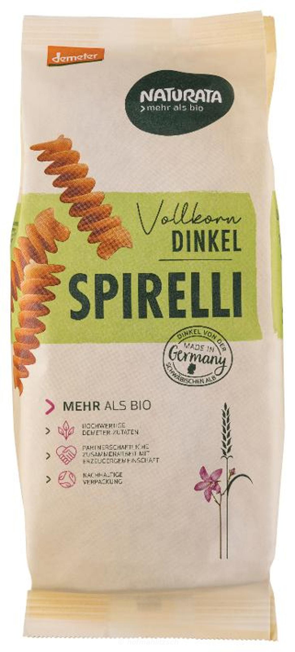 Produktfoto zu Dinkel-Spirelli Vollkorn