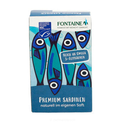 Produktfoto zu Premium Sardinen - naturell im eigenen Saft