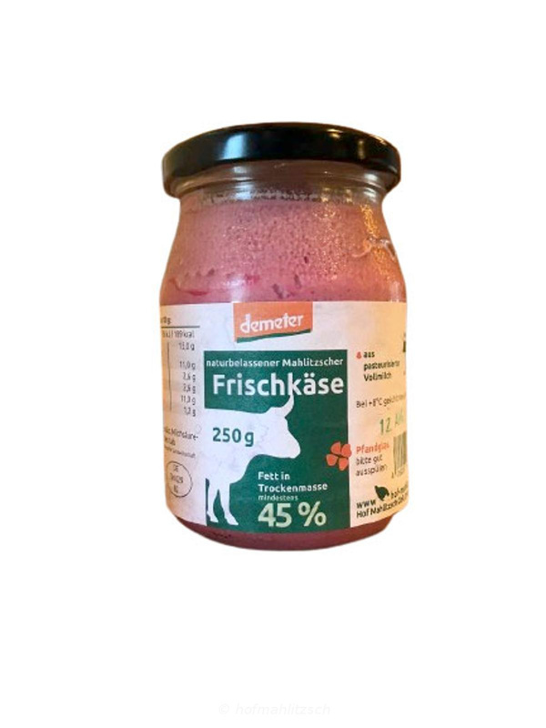 Produktfoto zu Frischkäse Rote Bete & Meerrettich