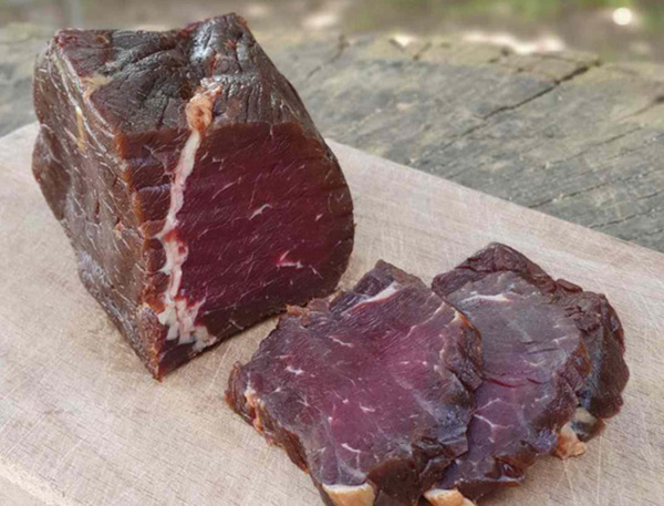 Produktfoto zu Rinderschinken geräuchert - 350g - 550g
