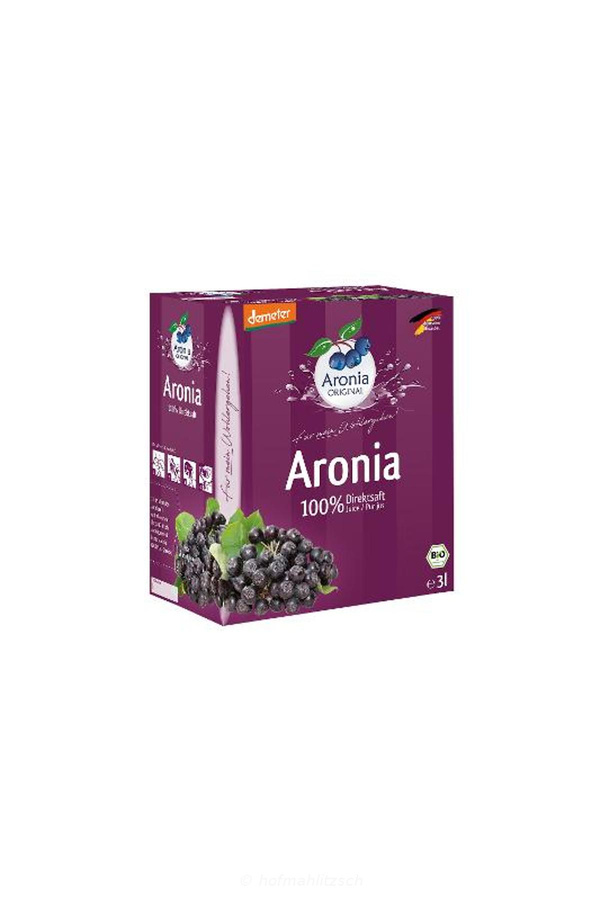 Produktfoto zu Aronia Direktsaft 3l