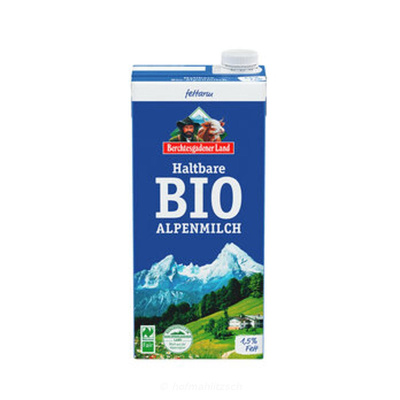 Produktfoto zu fettarme Bio-H-Milch 1,5%