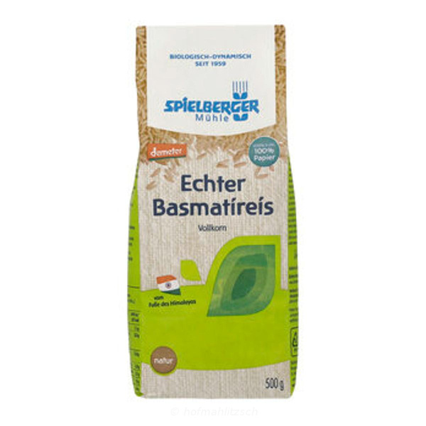 Produktfoto zu Echter Basmatireis Vollkorn