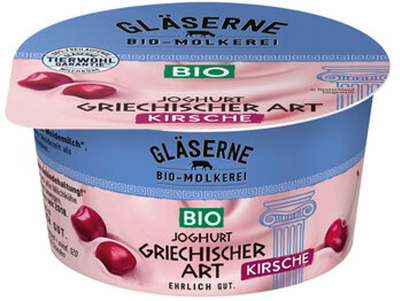 Produktfoto zu Joghurt griechische  Art Kirsche