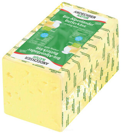 Produktfoto zu Alpenländer Butterkäse - mit feinsäuerlichem Aroma