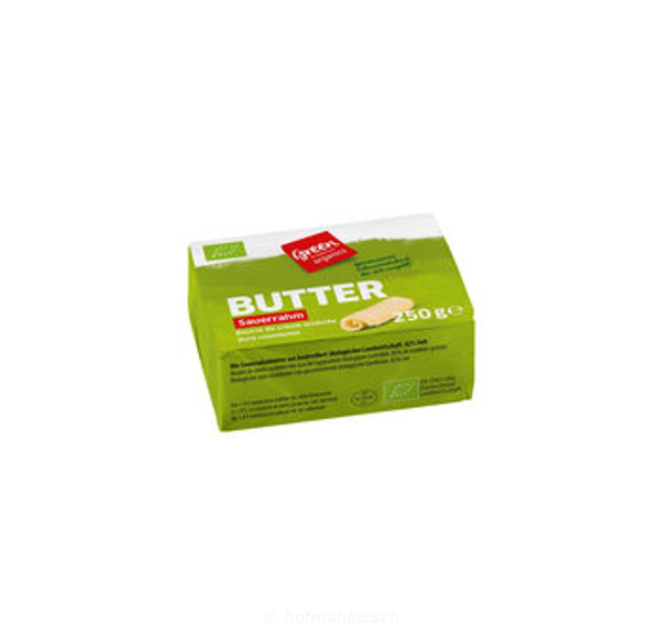 Produktfoto zu green Sauerrahmbutter