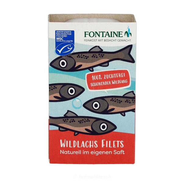 Produktfoto zu Wildlachsfilet naturell
