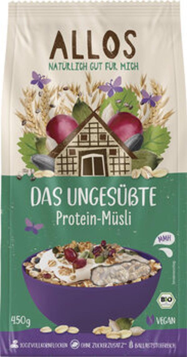 Produktfoto zu Das Ungesüßte Protein-Müsli