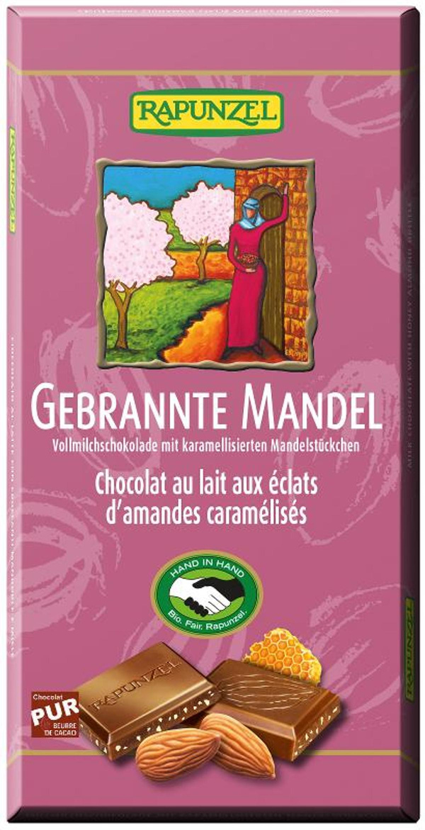Produktfoto zu Gebrannte Mandel Schokolade