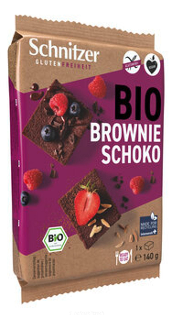 Produktfoto zu Brownie Schoko - glutenfrei
