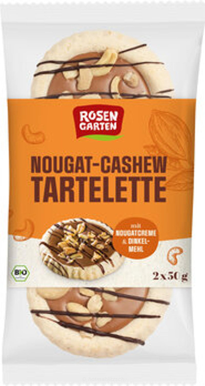 Produktfoto zu Nougat Cashew Tartelette Duo