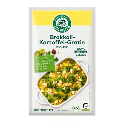 Produktfoto zu Brokkoli Kartoffel Gratin - Bio-Fix