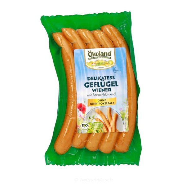 Produktfoto zu Delikatess Geflügel-Wiener (5x40g)