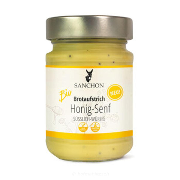 Produktfoto zu Brotaufstrich Honig-Senf