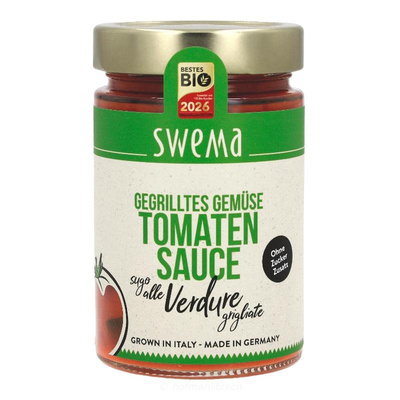 Produktfoto zu Tomatensauce gegrilltes Gemüse - mit Auberginen, Paprika und Zucchini
