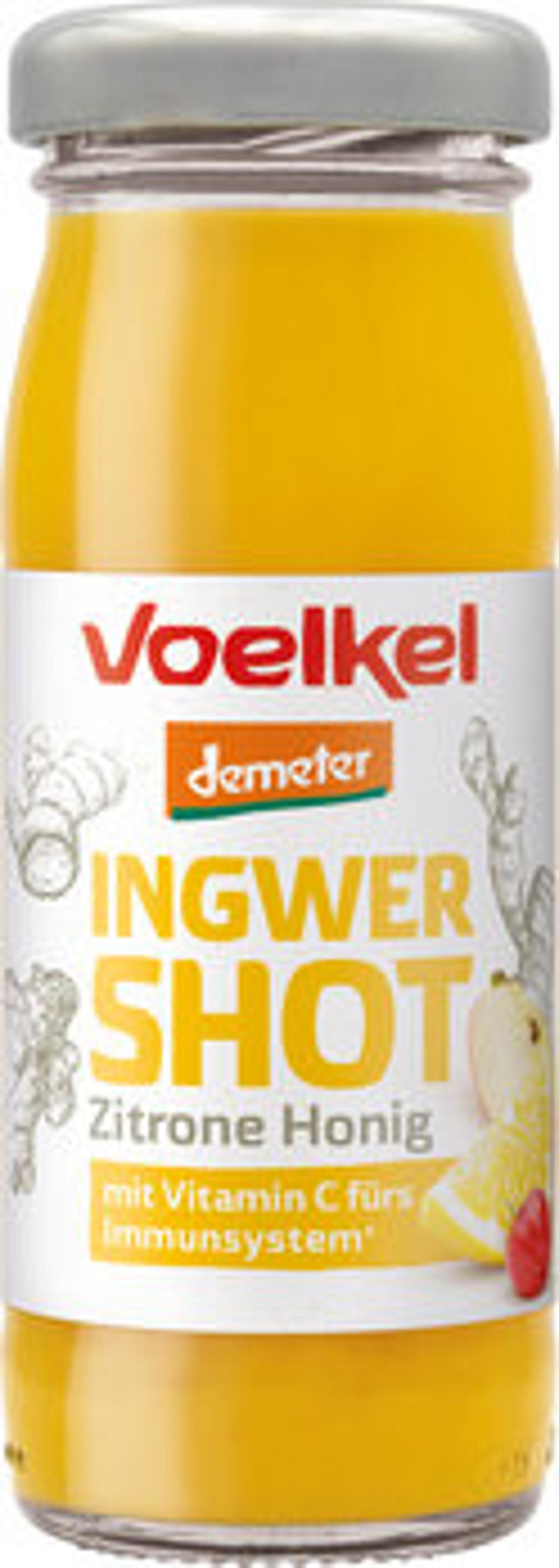 Produktfoto zu Shot Ingwer & Zitrone-Honig