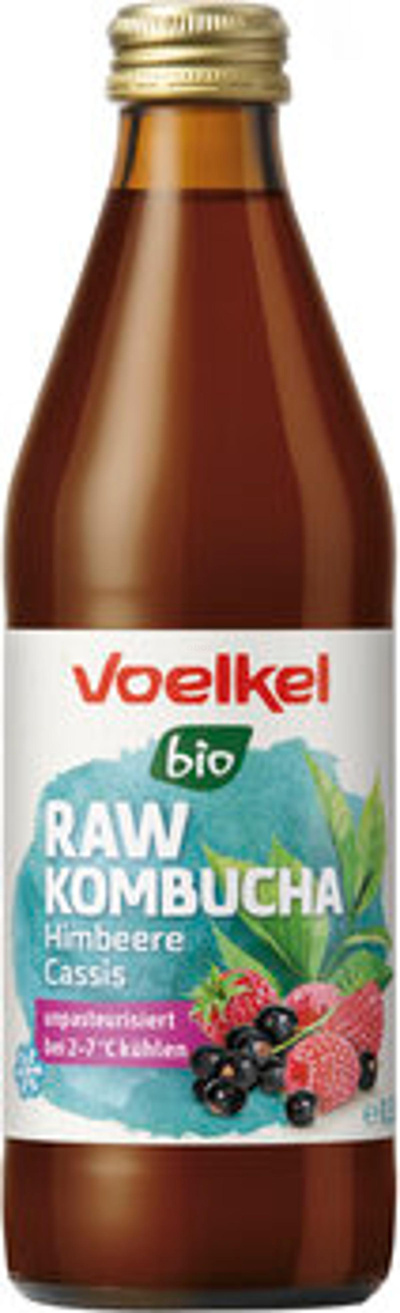 Produktfoto zu Raw Kombucha Himbeer Cassis