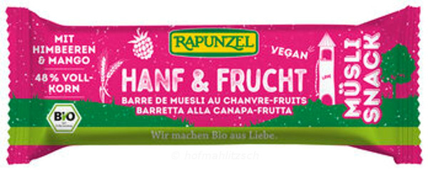 Produktfoto zu Müsli-Snack Hanf-Frucht