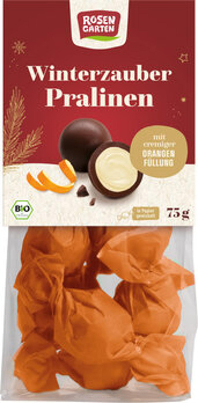 Produktfoto zu Winterzauber Pralinen Orange