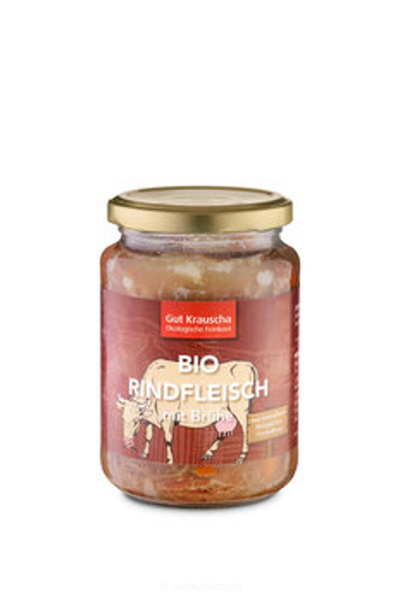 Produktfoto zu Rindfleisch mit Brühe