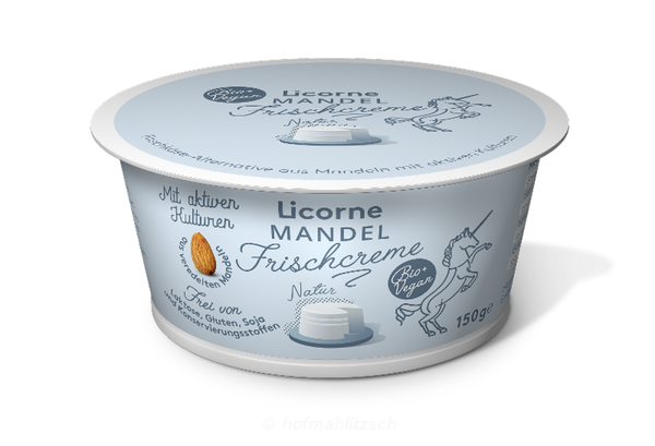 Produktfoto zu Mandelfrischcreme Natur