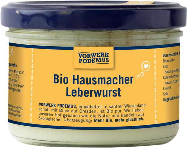 Produktfoto zu Leberwurst im Glas