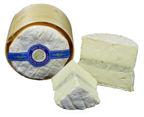 Produktfoto zu Mini Duc Bleu de Bourgogne - Camembert mit edlem Blauschimmel