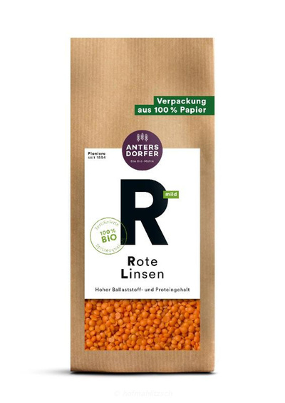 Produktfoto zu Linsen rot