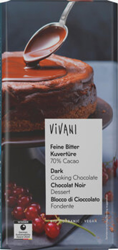 Produktfoto zu Feine Bitter Kuvertüre