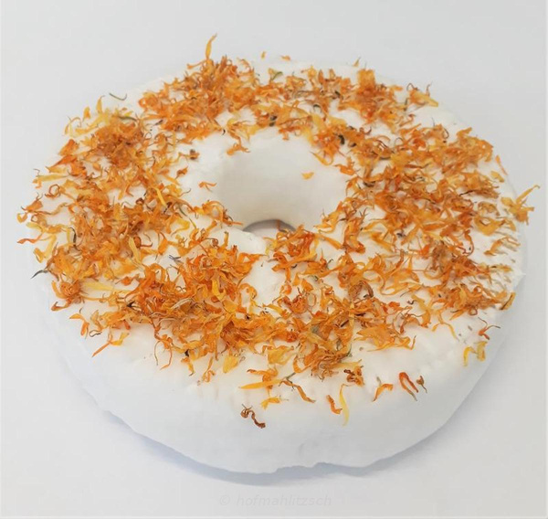 Produktfoto zu Belriether Dorfkäse Ringelblume - Schimmelgereifter aromatischer Weichkäse