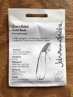Produktfoto zu Zucchini Gold Rush