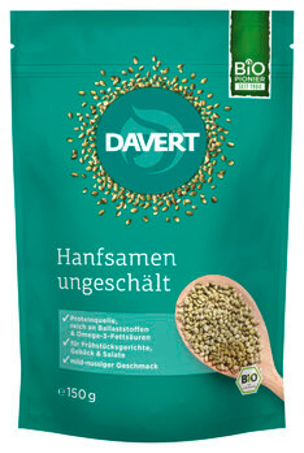 Produktfoto zu Hanfsamen ungeschält