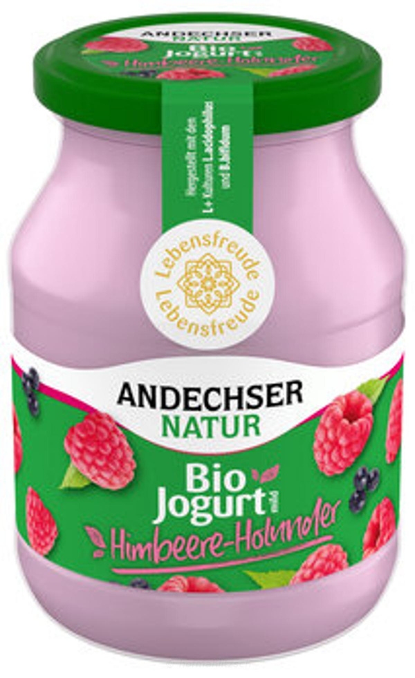 Produktfoto zu Joghurt Himbeer-Holunder