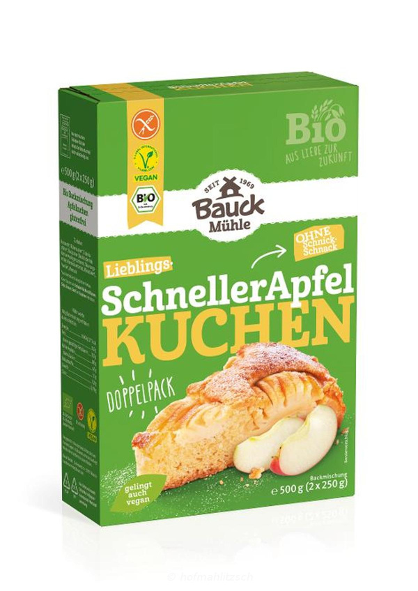 Produktfoto zu Der schnelle Apfelkuchen glutenfrei